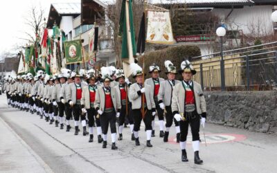 Die Kompanie Fügen/Fügenberg und das Zillertraler Schützenregiment trauert