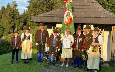 Festtag für die Schützenkompanie Vorderthiersee