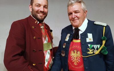 Kommandoübergabe in der Talschaft Pontlatz