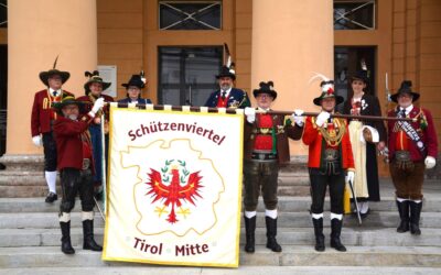 Erste Fahne Schützenviertel Tirol Mitte