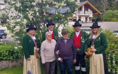 80. Geburtstag von Oberjäger Alois Ladner