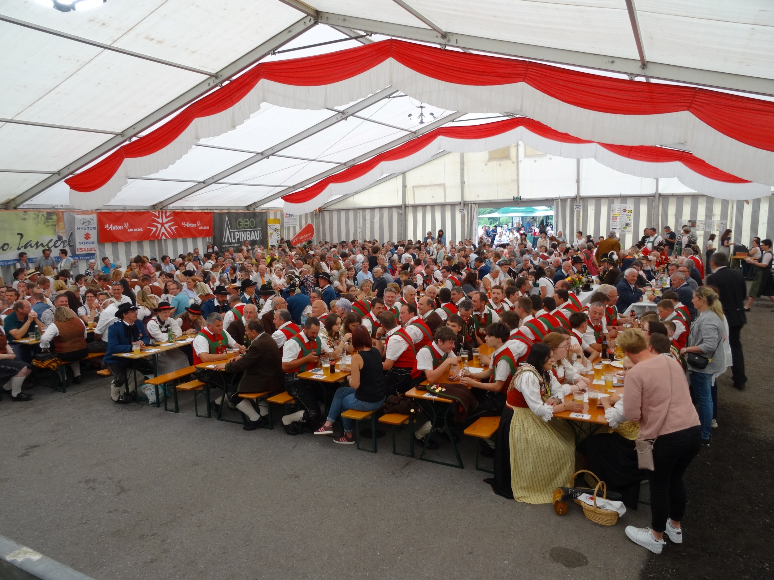 Talfest Stanzertal Gemütlicher Abschluss