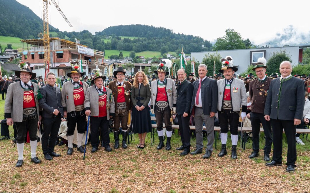 60. Bataillonsfest des Schützenbataillons Kufstein in Brixlegg
