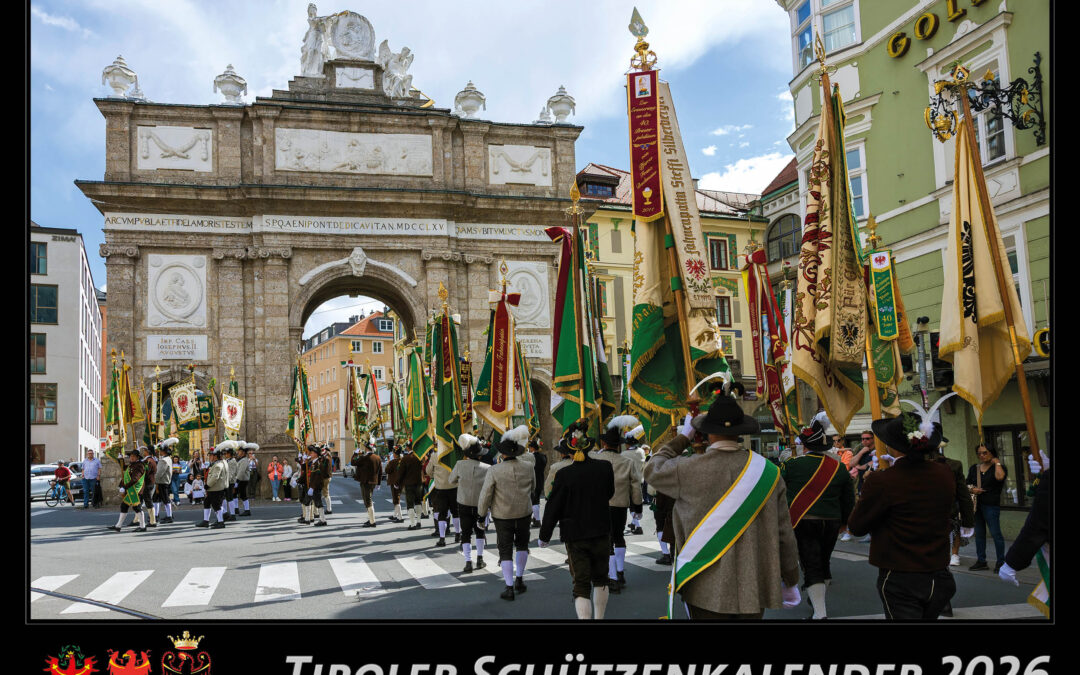 Tiroler Schützenkalender 2026 – „Miteinander für unsere Heimat“