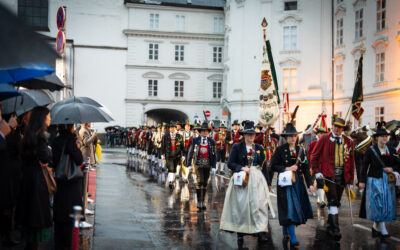 Mit Herz und Haltung: Schützenbataillon Schwaz stellte Ehrenformation bei Staatsbesuch in Innsbruck