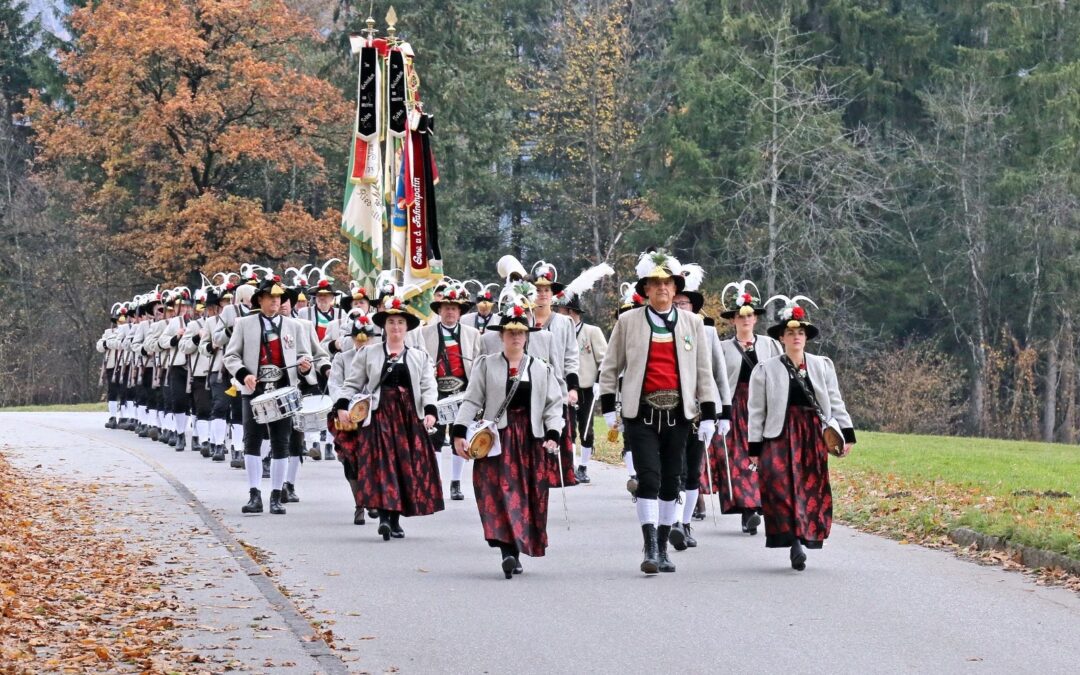 Andächtiges Totengedenken und Jahreshauptversammlung der Schützenkompanie Ried-Kaltenbach