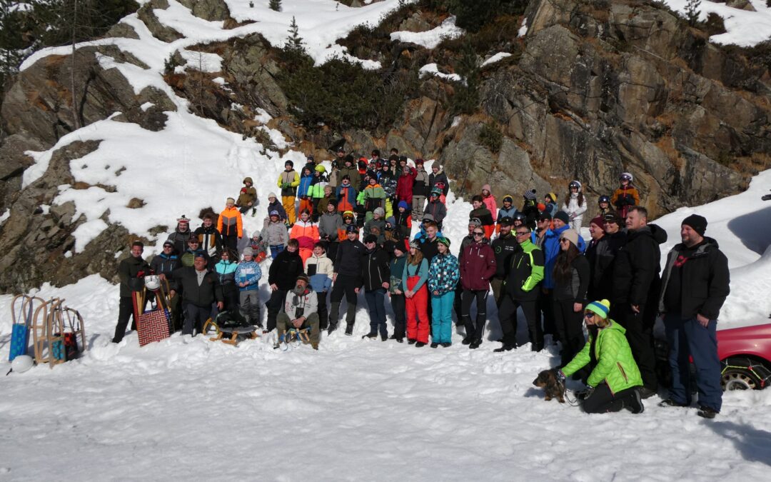 Bezirks-Jungschützen Rodeltag im Ötztal