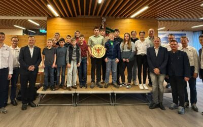 48. Bataillons Jungschützen- und Jungmarkedenterinnen Schießen in Vomp