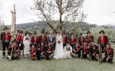 Hochzeit Bezirksmarketenderin Christina Astl