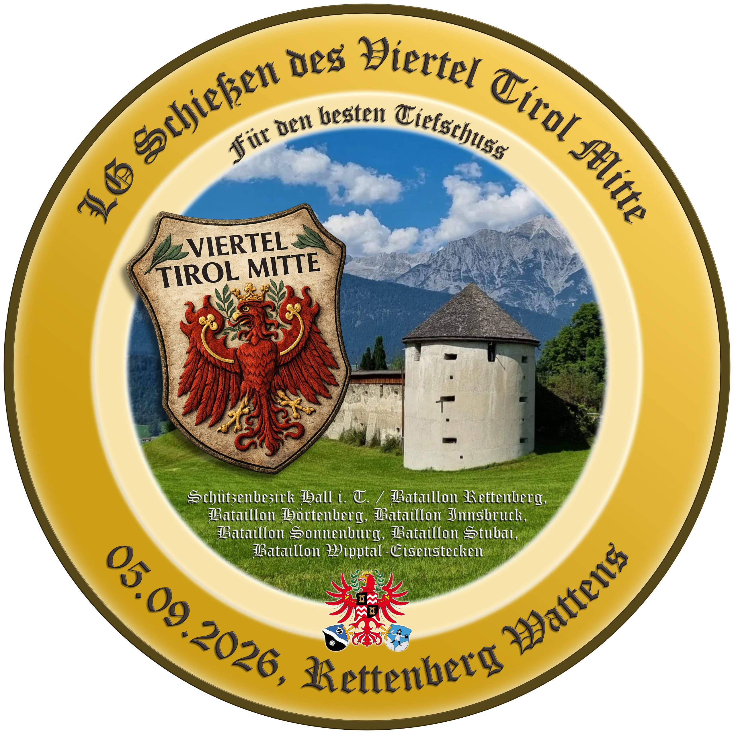VTM LG Schießen 2026 Schießscheibe 2026